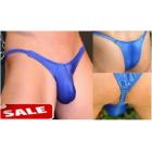 男士前凸性感三角內褲(藍)