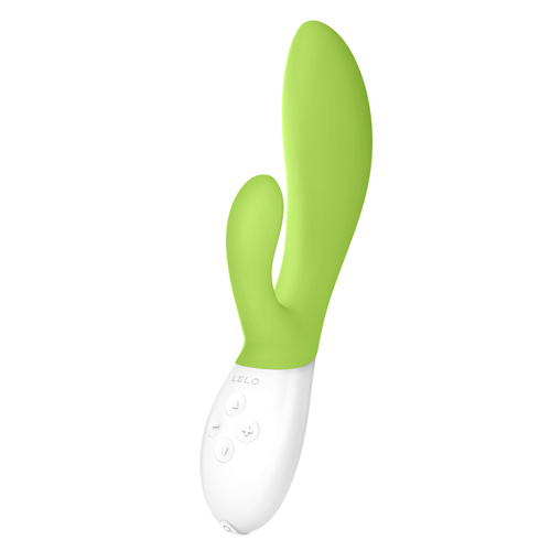 瑞典LELO＊INA 2 Lime Green 伊娜二代 多功能雙震動按摩棒(檸檬綠）