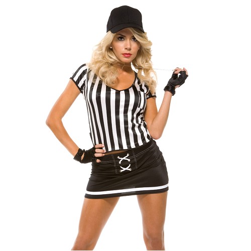 美國【Forplay】裁判系列-兩件式圓領Ｔ桖+短裙