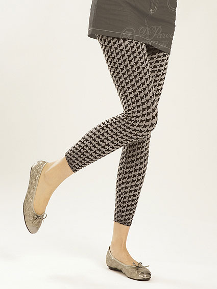 【STREET】無縫外搭九分褲(千鳥格)秋冬厚款