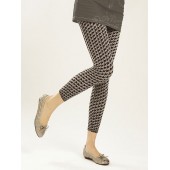 【STREET】無縫外搭九分褲(千鳥格)秋冬厚款