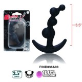 香港NMC ★微笑的對接插頭Smiling Butt Plug 3.5 (Black)