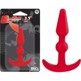 香港NMC ★微笑的對接插頭Smiling Butt Plug 3.5 (Red)