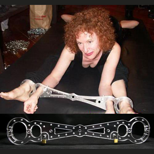 水晶手腳固定一字枷 (極度手腳連銬)