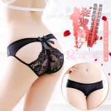 《AIMEI GIAREN》狂想魅力！蕾絲挖空美臀造型內褲﹝黑﹞