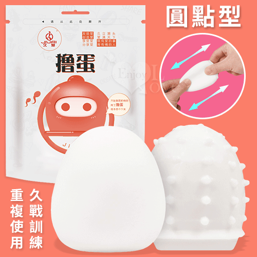 JIUAI 男性迷你自慰 打飛機- 擼蛋﹝圓點型﹞久戰訓練/重複使用