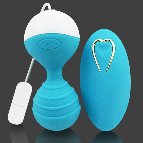 香港Mannuo＊夢妮10頻無線遙控跳蛋(藍色)/防水/震動/充電 G點震動跳蛋 潮吹神器自慰女用按摩器 電動跳蛋 情趣用品成人專區 高潮自慰棒