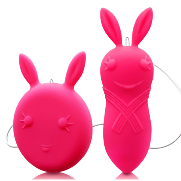  香港Mannuo＊衝擊兔7+10頻無線遙控跳蛋(玫紅) G點震動跳蛋 潮吹神器自慰女用按摩器 電動跳蛋 情趣用品成人專區 高潮自慰棒