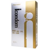 艾康頓精彩三重奏三效合一型衛生套保險套12入(緊束+環紋+顆粒)