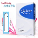 SAFEWAY數位無感超薄型衛生套保險套12入*