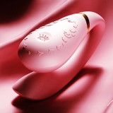 ZALO法國輕奢私密用品＊Fanfan雙人按摩器/金屬表面24k金-胭粉【不含遙控器】