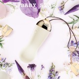 ZALO法國輕奢私密用品＊Baby star迷你按摩器/金屬表面18k金-香草白