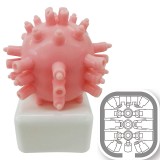 日本原裝進口ONADROID JAPAN骰子造型圓形男用自慰套(粉色)自慰器飛機杯自愛器 日本進口非貫通