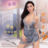 【蠟像工藝】Meina 美娜 - 嫵媚人妻 ‧ 超高真人臉孔 頭部植髮/眉/睫 全身細膩血管皮紋鉑金硅膠可站立人體娃娃﹝158cm﹞現貨供應-歡迎親臨鑑賞